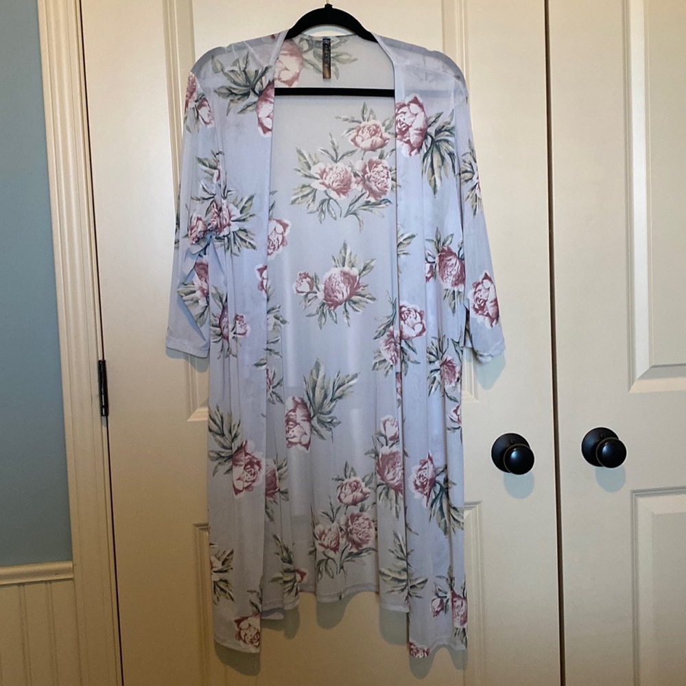 Sheer kimono